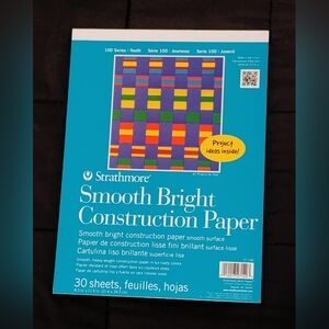 Strathmore Smooth Bright Construction Paper - 30 Sheets